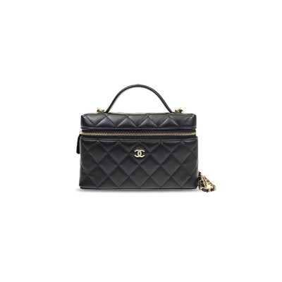 CHANEL LAMBSKIN CHAIN SHOULDER BAG AP4385 (19.5*17*5cm)